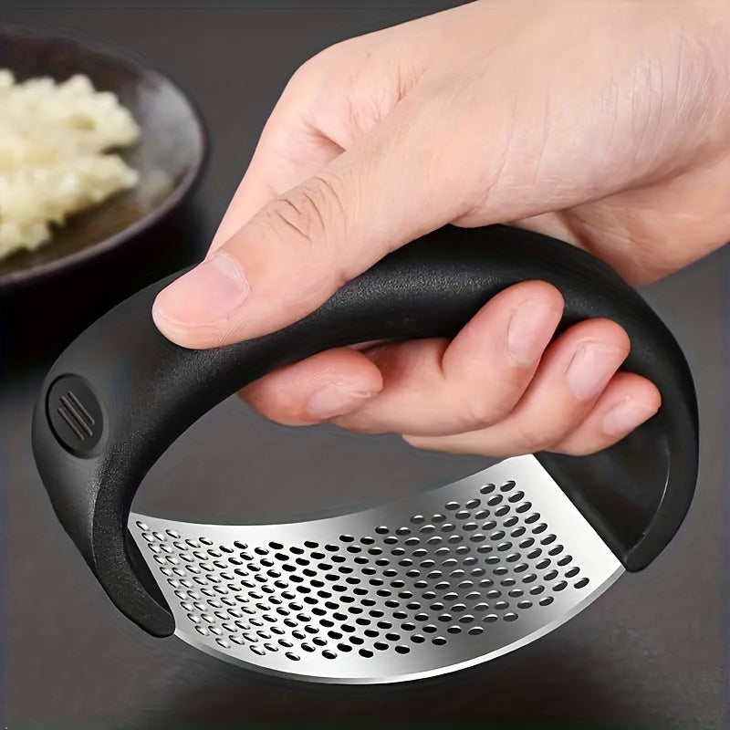 Stainless Steel Manual Garlic Press