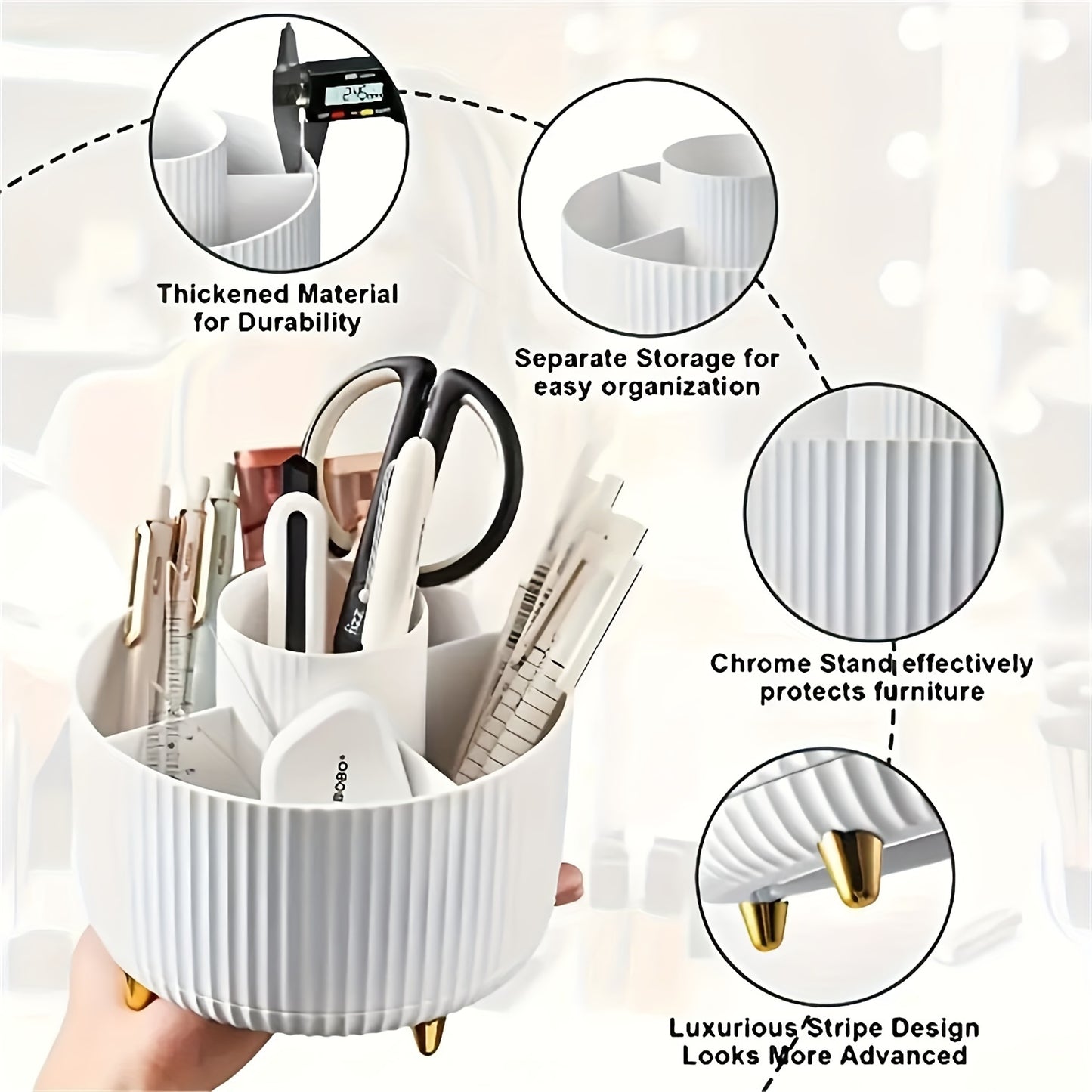 360° Makeup Organizer