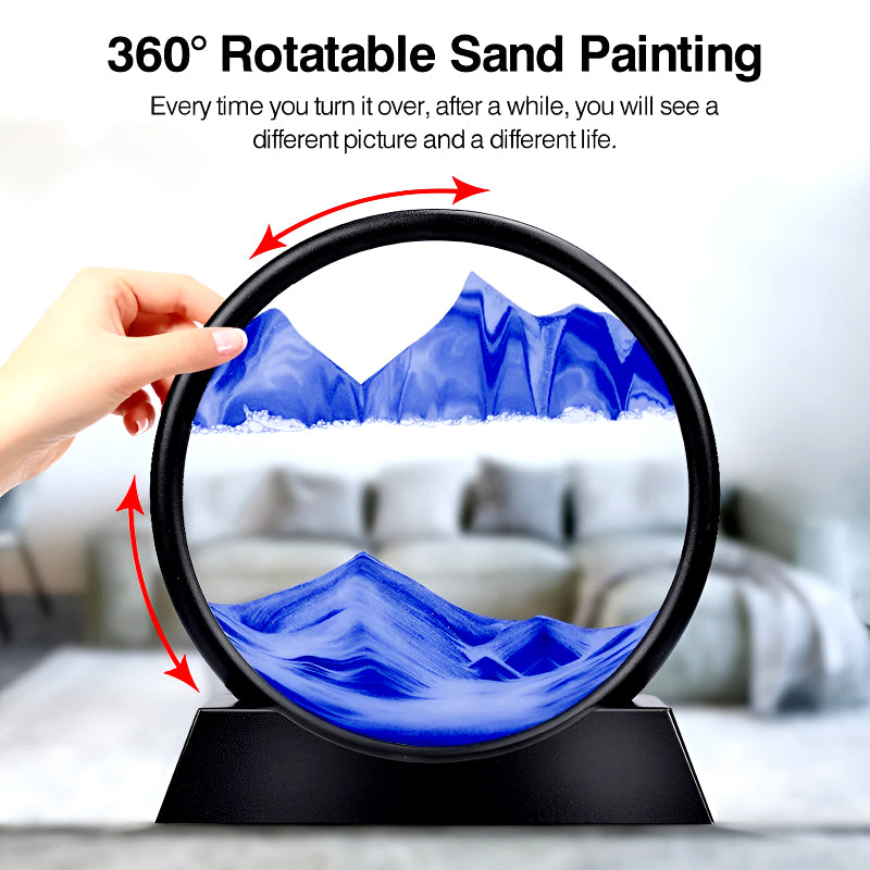 3D Flowing Sand Art Frame