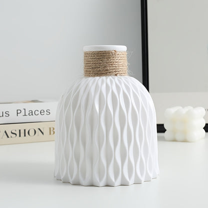 Chic Vintage Nordic Ripple Vase