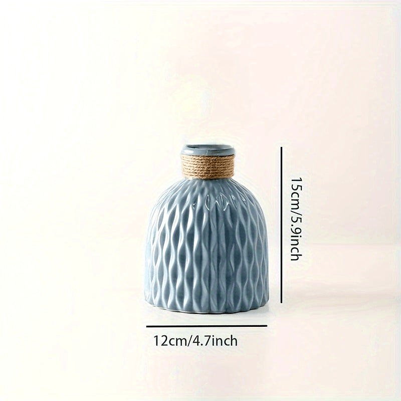 Chic Vintage Nordic Ripple Vase
