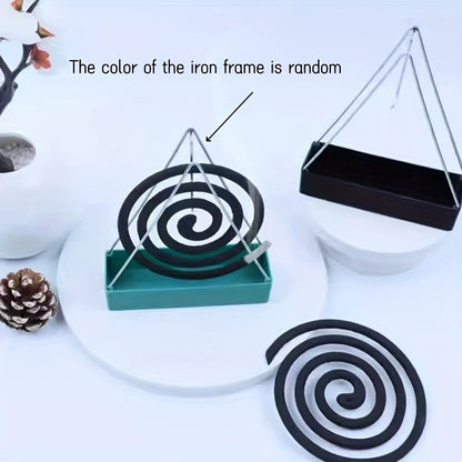Elegant Cast Iron Mosquito Coil Holder – Includes 3 Coils