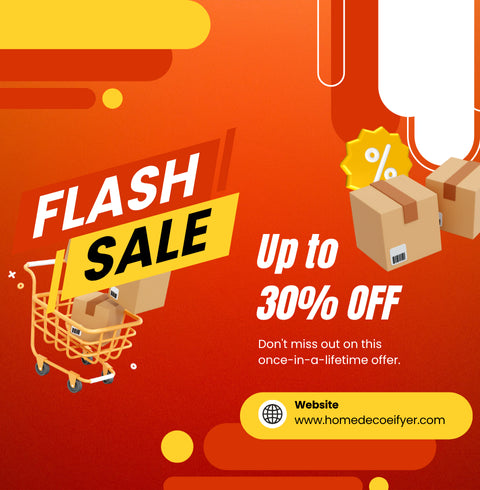 Flash Sale 30% off | Homedecorifyer.com
