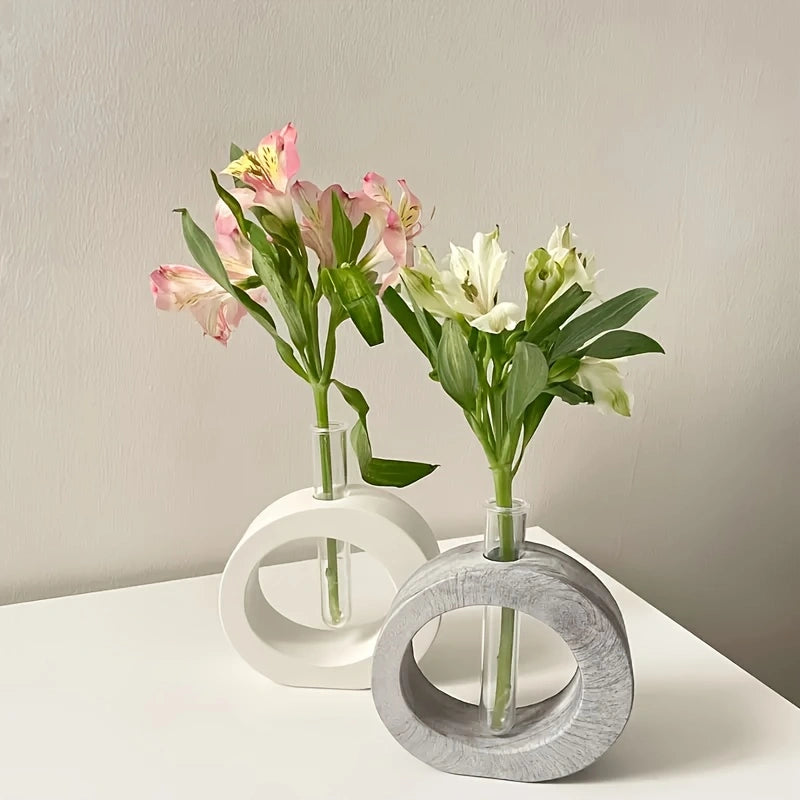 Silicone Vase Mold Set with Test Tubes