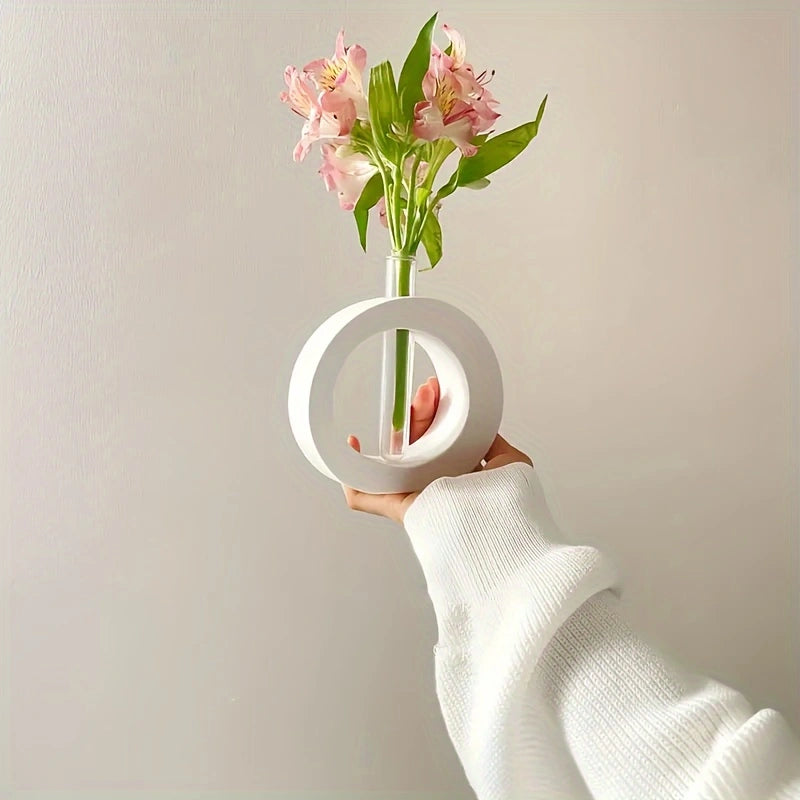 Silicone Vase Mold Set with Test Tubes