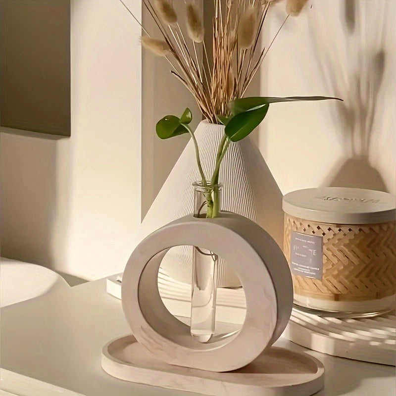 Silicone Vase Mold Set with Test Tubes